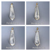 Crystal wand pendant