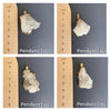 Crystal cluster pendant