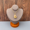 Small raw citrine gem pendant