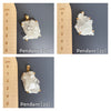 Crystal cluster pendant