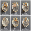 Marquise crystal cabochon ring