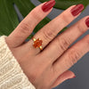 Small carnelian ring