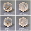 Oversized hexagon crystal quartz statement ring