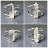 Lemurian point cuff bracelet