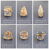 Small mixed-shape garden quartz ring