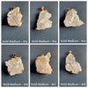Crystal cluster pendant new