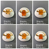 Petite oval carnelian cabochon ring