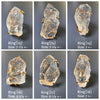 Large chunky raw crystal statement ring