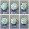 Amazonite round cabochon ring