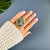 Moss agate mixed-shape cabochon rings