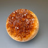 Druzy citrine sphere