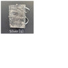 Large crystal smooth rectangle cabochon cuff bracelet