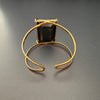 Hematite rectangle cuff bracelet