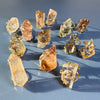 Freeform faceted chunky lodolite quartz crystal statement ring