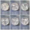 Round crystal cabochon ring