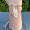 Lemurian point cuff bracelet