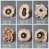 Oversized amethyst stalactite statement ring