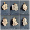 Crystal cluster pendant new