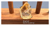 Large raw citrine gem ring