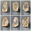 Large chunky raw crystal statement ring