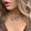 Pyrite oval choker