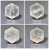 Oversized hexagon crystal quartz statement ring