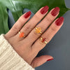 Small carnelian ring