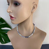 Tiffany opal smooth beads necklace