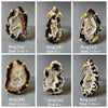 Druzy geode slice ring