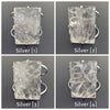 Large crystal smooth rectangle cabochon cuff bracelet