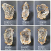 Large chunky raw crystal statement ring