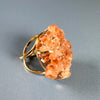 Aragonite "Sputnik" ring