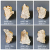 Druzy crystal quartz cluster cuff ring