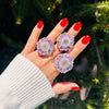 Classic amethyst stalactite statement ring