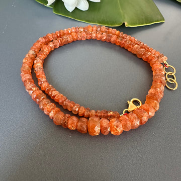 Sunstone necklace