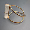 Selenite cuff bracelet