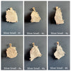 Crystal cluster pendant new