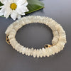 Moonstone German cut beaded necklace