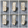 Raw selenite bar ring