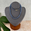 Blue kyanite necklace
