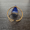Sodalite triangle cuff bracelet