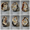 Druzy geode slice ring