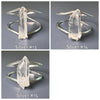 Lemurian point cuff bracelet
