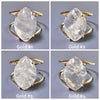 Marquise crystal quartz cuff bracelet