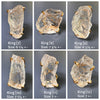 Large chunky raw crystal statement ring