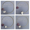 Rosette amethyst & crystal cluster choker