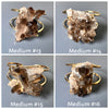Smoky quartz cluster cuff bracelet