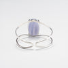 Blue lace agate cuff bracelet