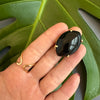 Black onyx marquise ring