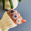 Small amethyst stalactite statement ring